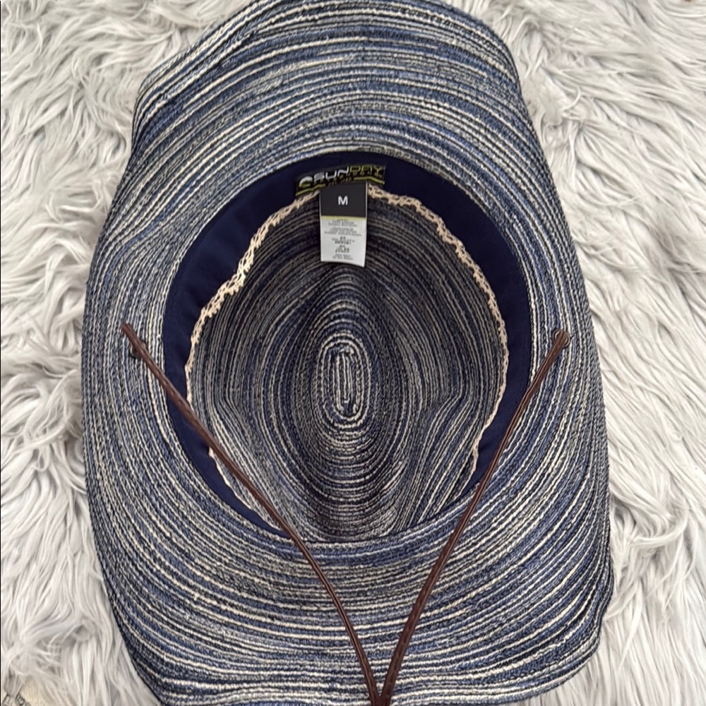 Sun Day Sunset Hat Denim UPF50+ Medium NWT - Picture 12 of 16